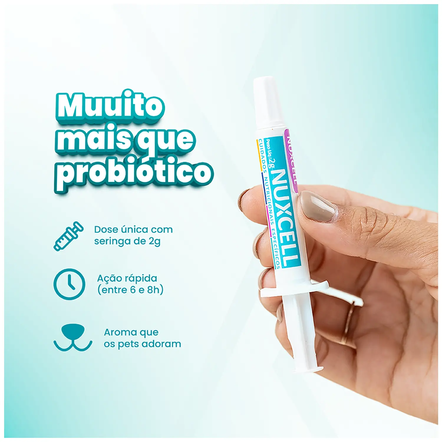 Suplemento Nuxcell Plus para Cães e Gatos - Imagem 4