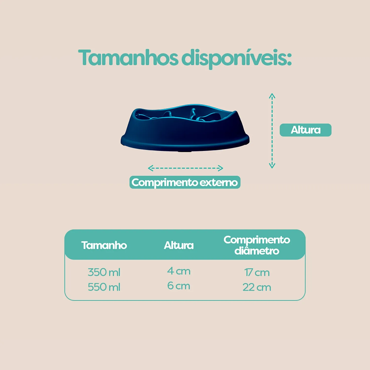 Comedouro Lento com Labirinto Stark Pet Azul - Imagem 5