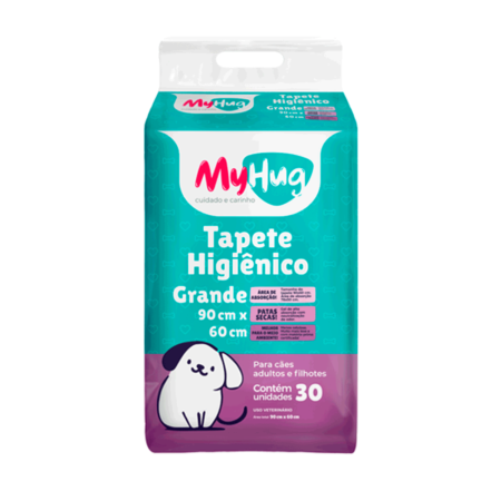 Tapete Higiênico MyHug 90x60cm Slim Grande