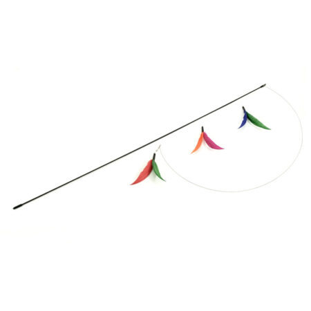 Brinquedo Gato Flying Cat Fio de Nylon