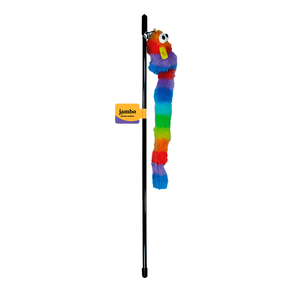 Varinha para Gatos Rainbow Jambo