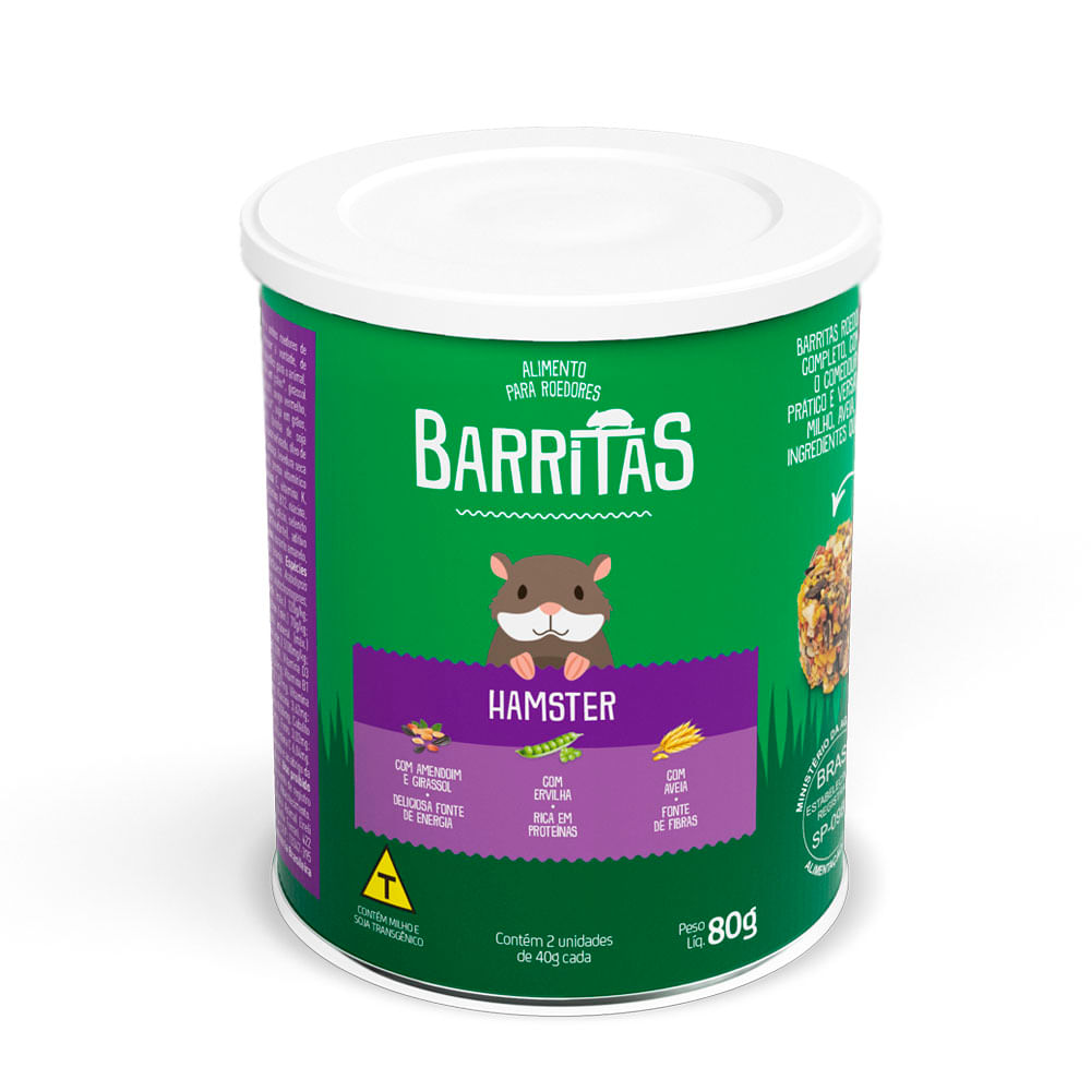 Barritas para Hamster e Pequenos Roedores Zootekna