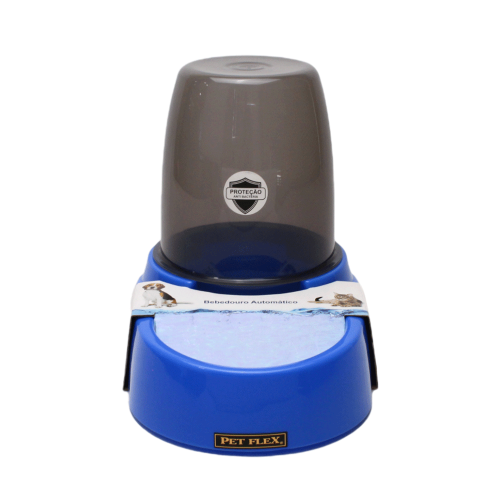 Bebedouro Automático Pet Flex Azul