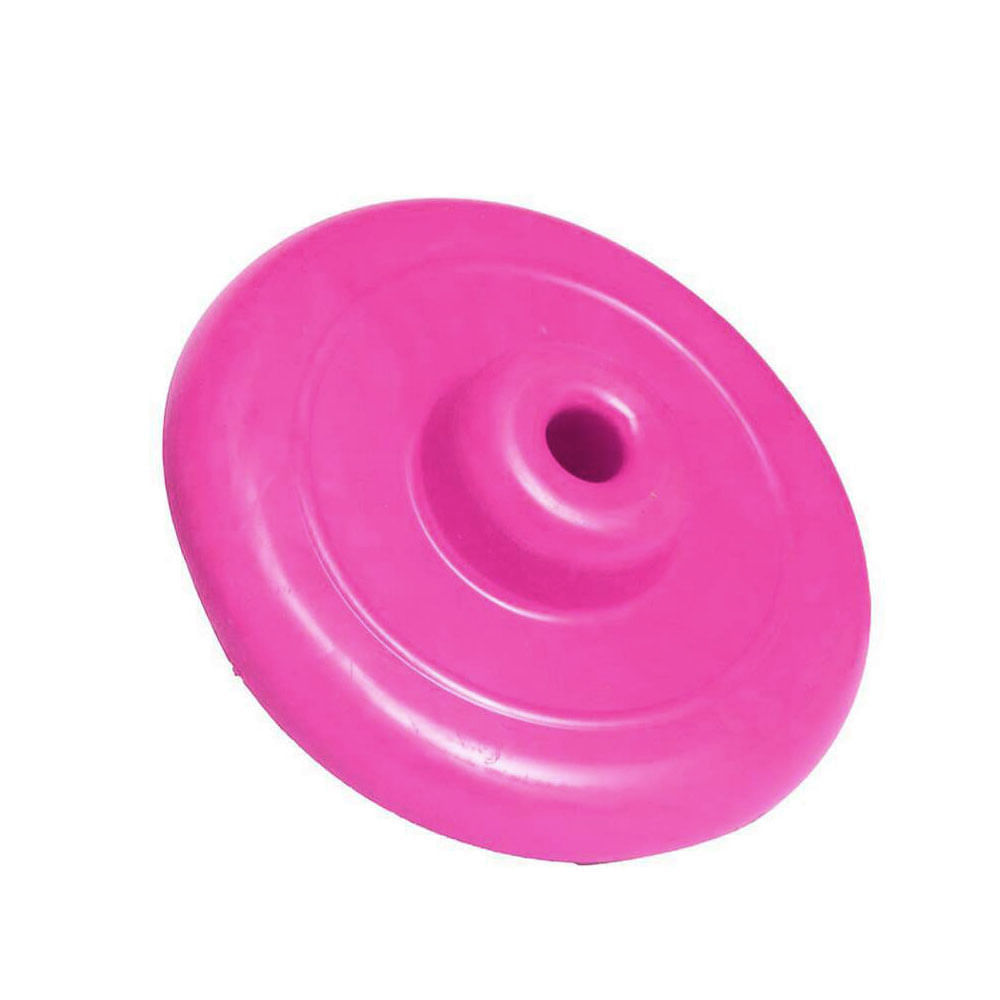 Brinquedo Borracha Frisbee Furacão Pet Rosa - Imagem 2
