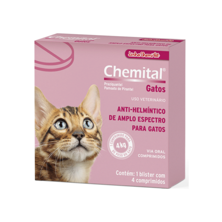 Chemital Anti-helmíntico para Gatos