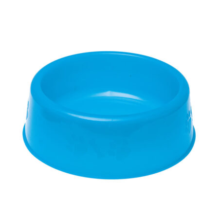 Comedouro Luxo Tudo Pet Azul para Cães e Gatos