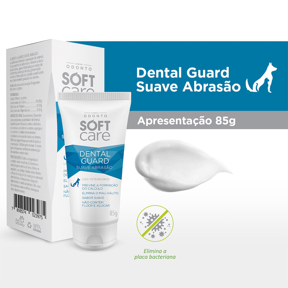 Creme Dental Guard Suave Abrasão Soft Care - Imagem 2