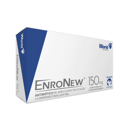 EnroNew 150mg Antibiótico para Cães