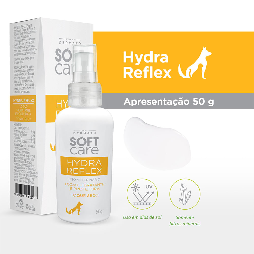 Hydra Reflex Loção Hidratante Protetora Soft Care - Imagem 2