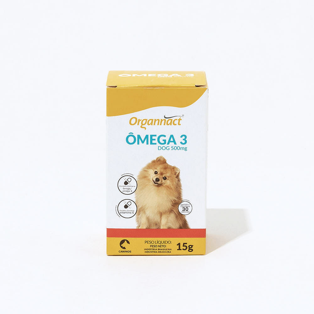 Ômega 3 Dog 500mg para Cães Organnact - Imagem 7
