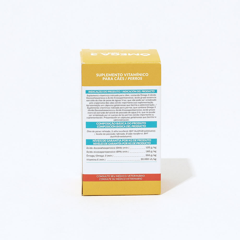 Ômega 3 Dog 500mg para Cães Organnact - Imagem 8