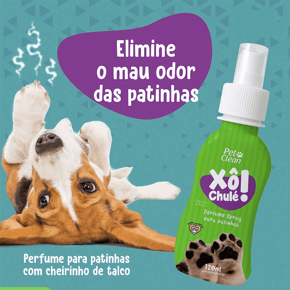 Perfume Spray Xô Chulé Pet Clean - Imagem 4