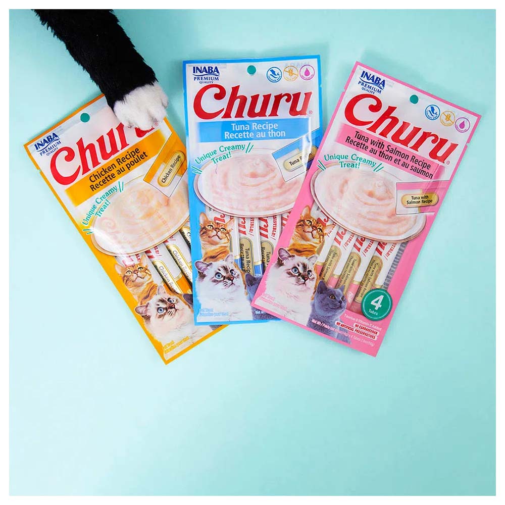 Petisco Churu Cremoso Atum para Gatos - Imagem 4