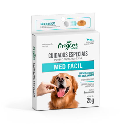 Petisco Porta-Remédios Med Fácil Origem Natural