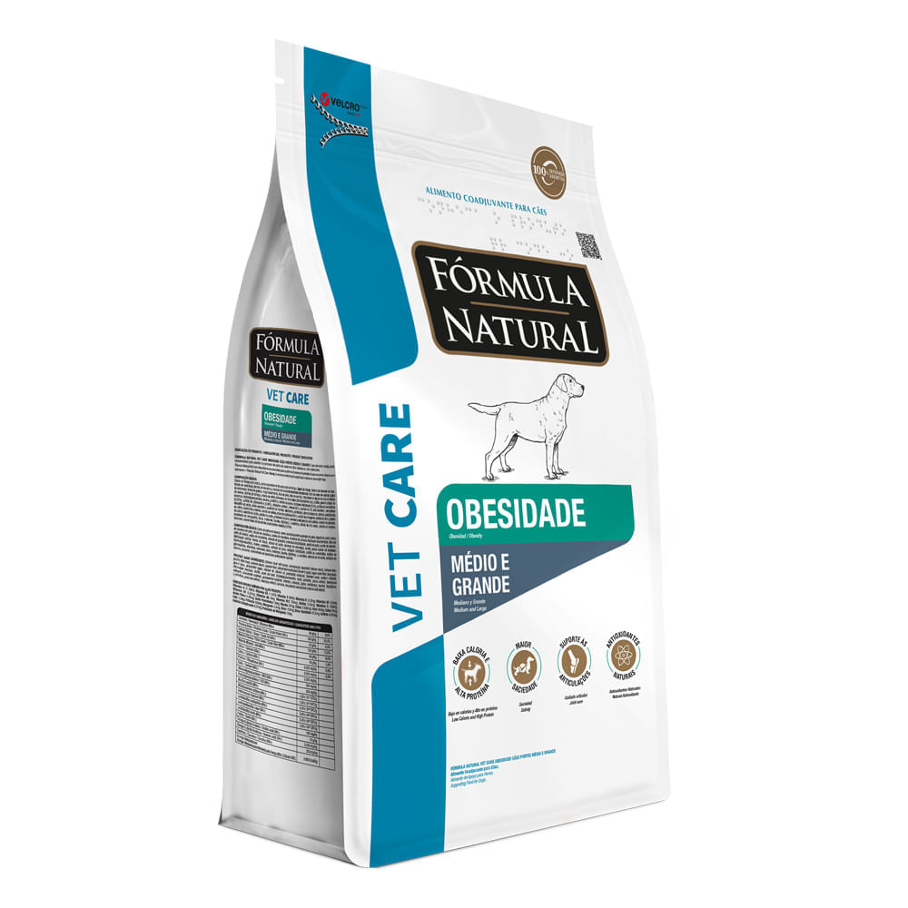 Ração Fórmula Natural Vet Care Obesidade Cães Médio e Grande - Imagem 8
