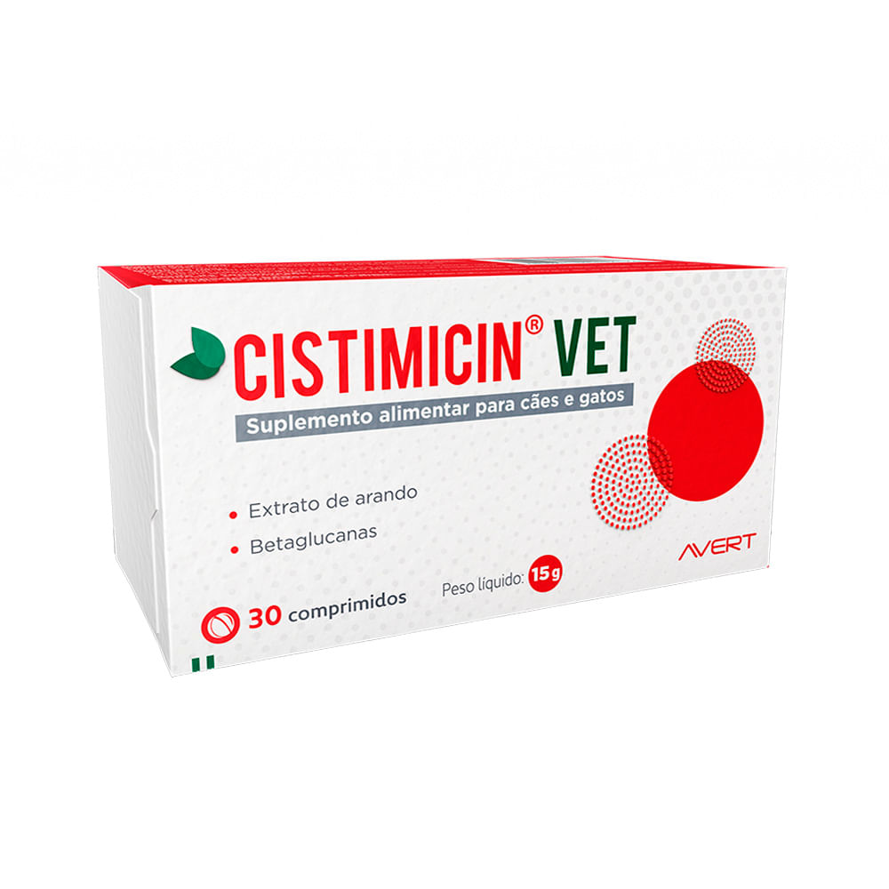 Cistimicin Vet Suplemento Alimentar para Cães e Gatos