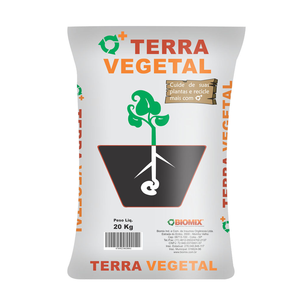 Terra Vegetal para Jardinagem Biomix - Imagem 3