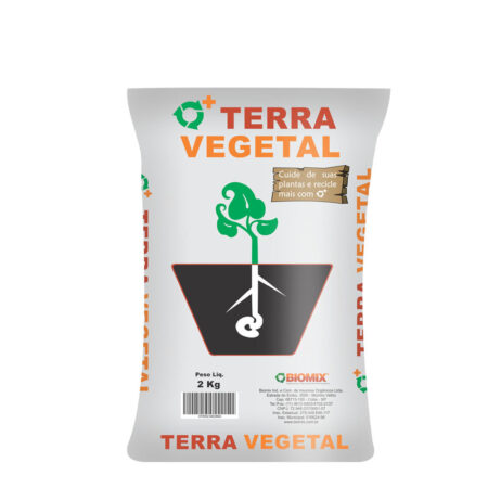 Terra Vegetal para Jardinagem Biomix