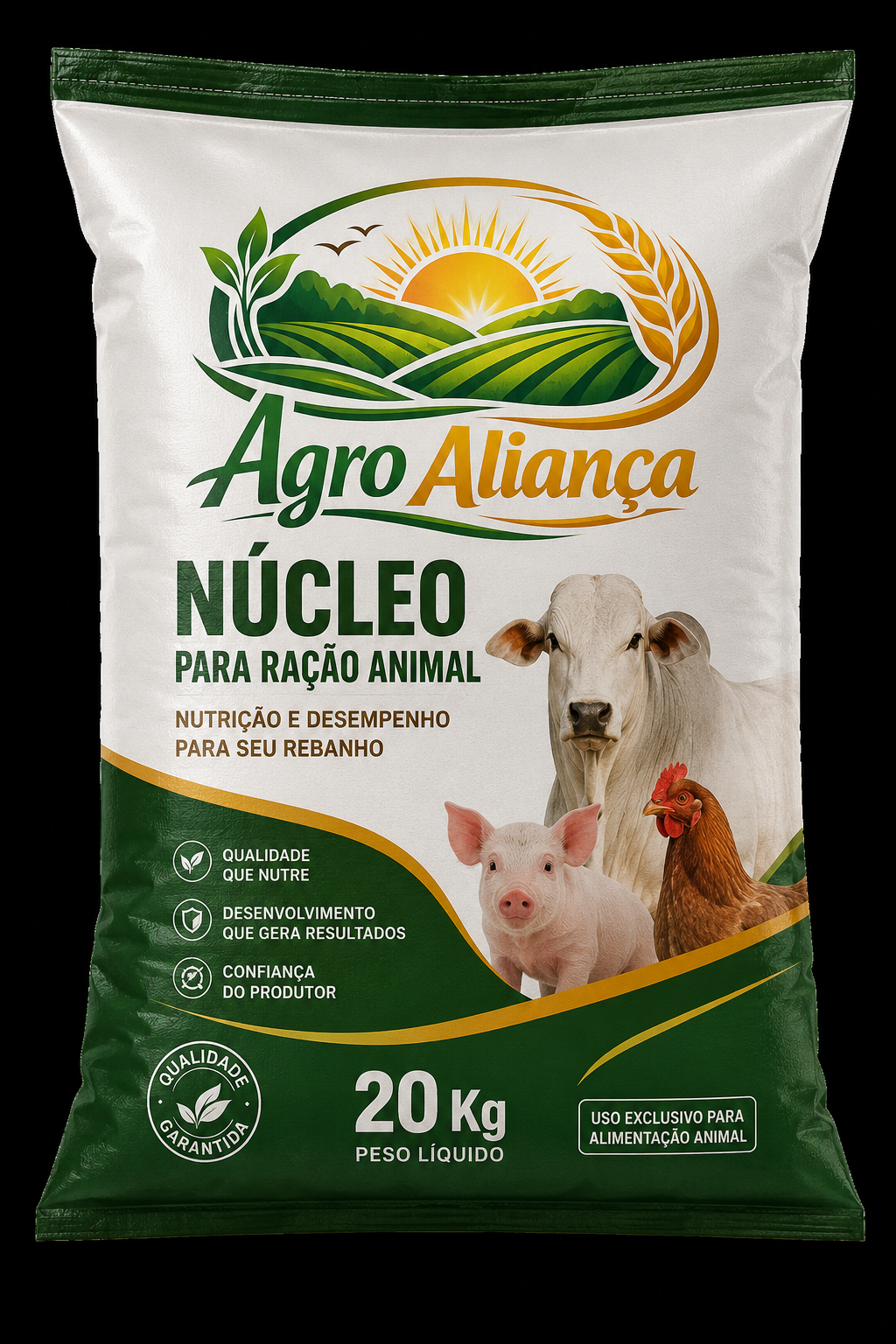 Nucleo para ração animal